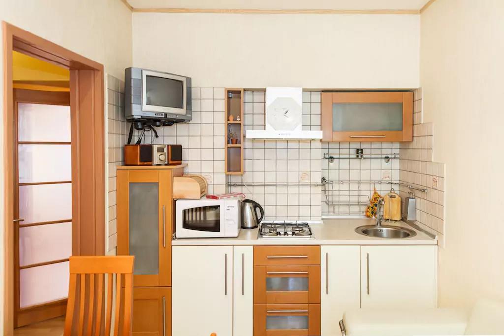 Apartment On Soborniy 177 Zaporizhia ภายนอก รูปภาพ